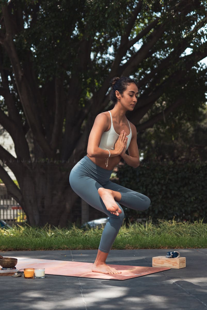 A Woman doing Workout